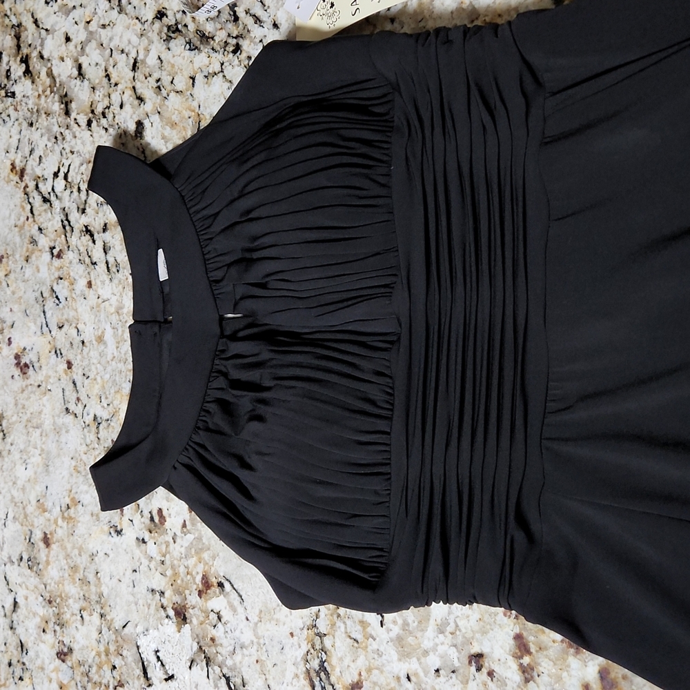 Sangria. Missy Black dress Sz 12